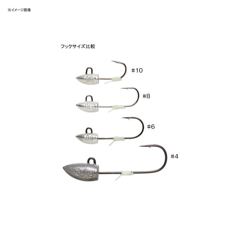 フック・シンカー・オモリ アクアウェーブ A.W.ロックヘッド 3.0g #4｜naturum-outdoor｜02