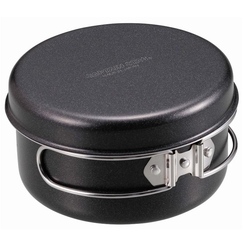 クッカーセット キャプテンスタッグ アルミ製マウントクッカー 12cm|naturum-outdoor|02
