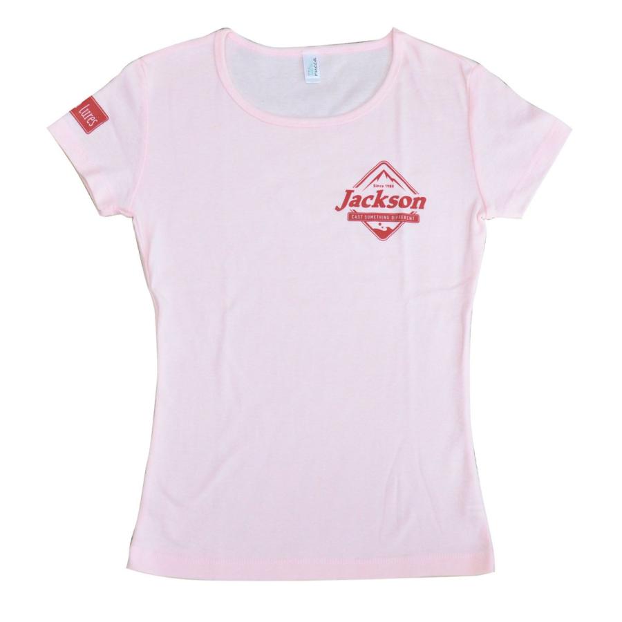 ファンモン サイン入り ピンク Ｔシャツ M  新品 フィッシングシャツ ジャクソン Jackson Tシャツ CVC FRAIS TEE M
