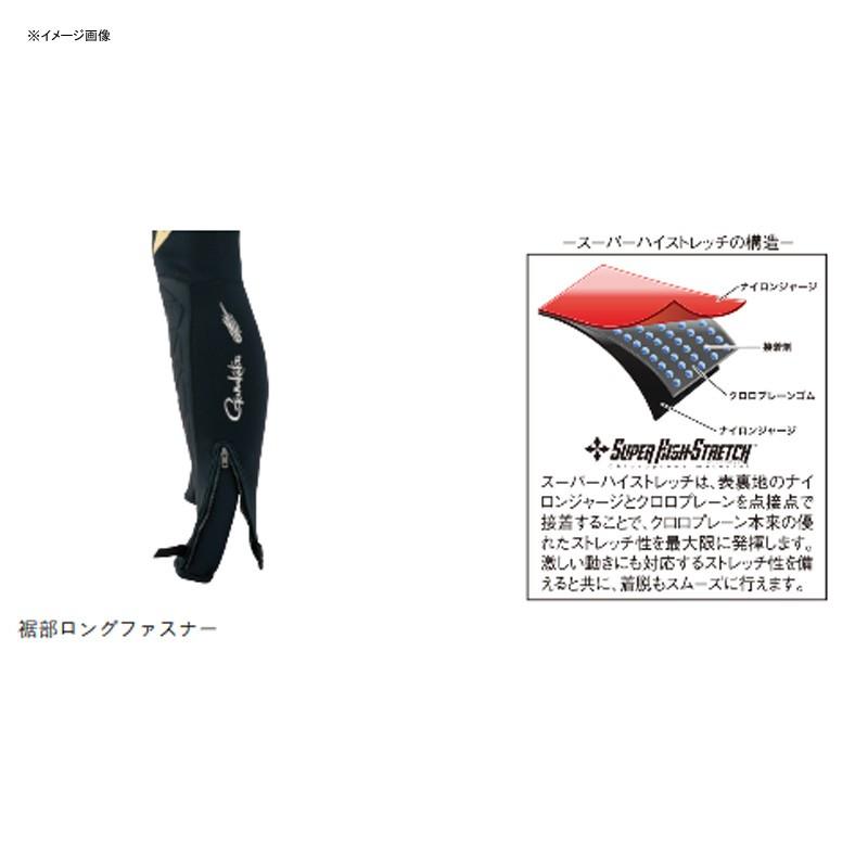 渓流仕掛け・淡水仕掛け がまかつ 鮎タイツ(3mm厚)スーパーハイストレッチ GM-5812 MX ブラック×レッド|ナチュラム PayPayモール店|02