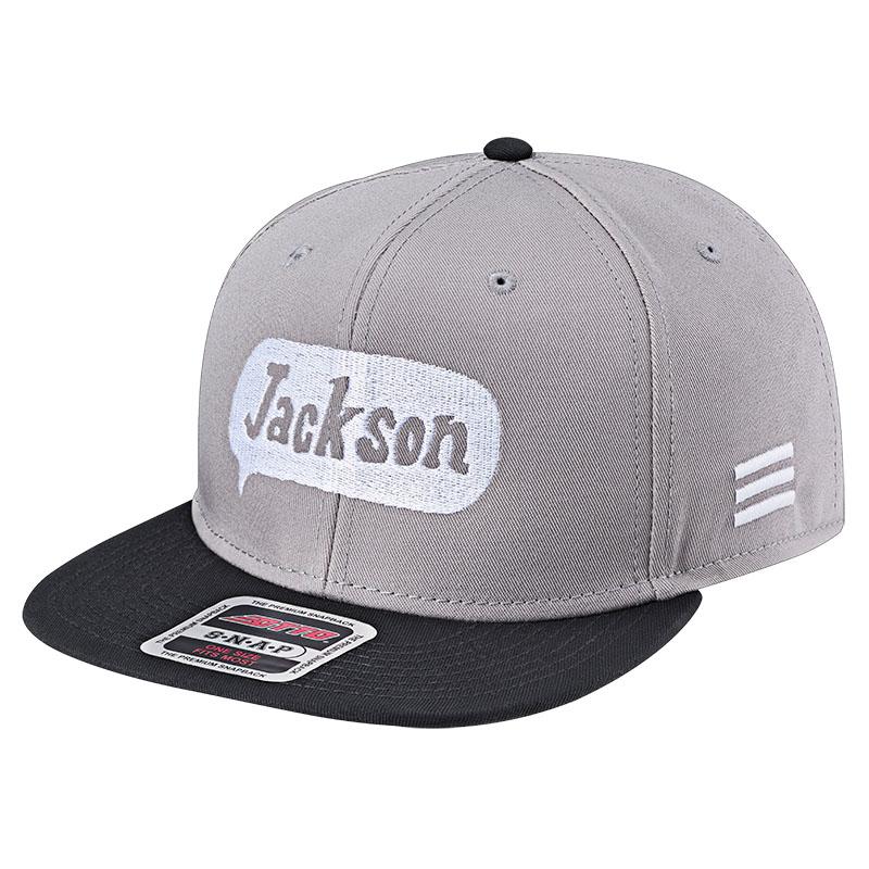 フィッシングウェア ジャクソン スナップバックキャップ Baseball トレンド CAP 高品質新品 グレーamp;ブラック Baloonlogo