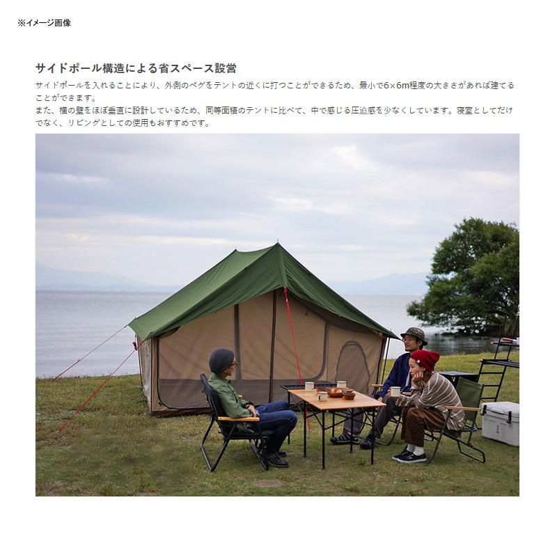 DOD（ディオーオーディー） テント エイテント カーキ : ナチュラム