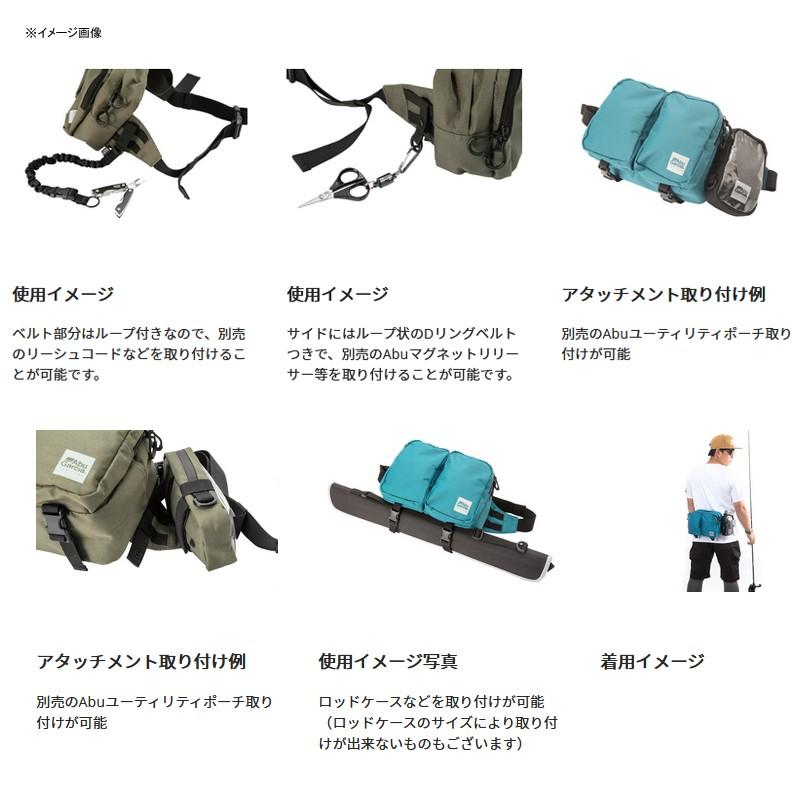 タックルバッグ アブガルシア Abu ヒップバッグスモール3 スモール ブラック｜naturum-outdoor｜03