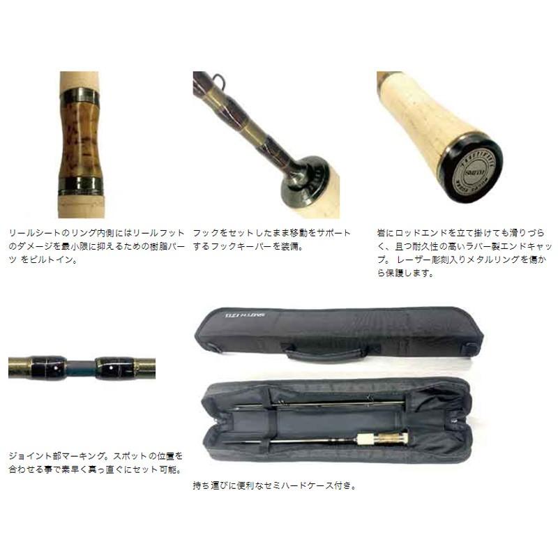 トラウトロッド SMITH マルチュース TRMK-483UL