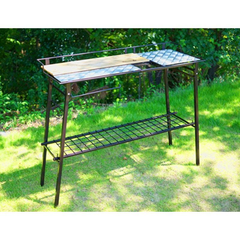 アウトドアテーブル NATURE TONES キッチン カウンター テーブル  