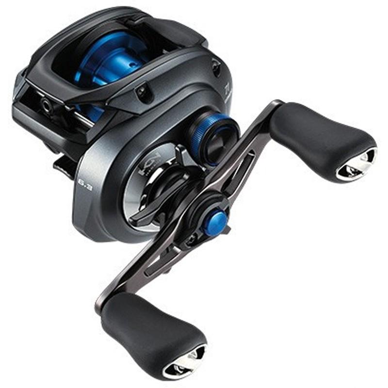 ベイトリール シマノ 20 SLX DC 71(左)