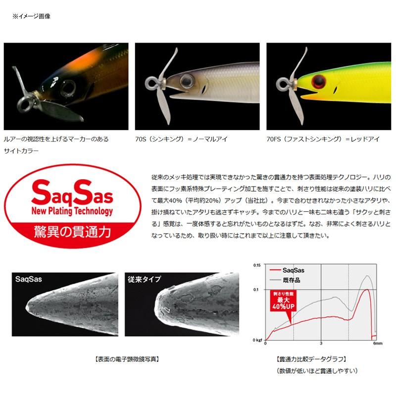 バス釣り用ハードルアー ダイワ ガストネード S 70mm アワビ サイトパープルワカサギ｜naturum-outdoor｜02