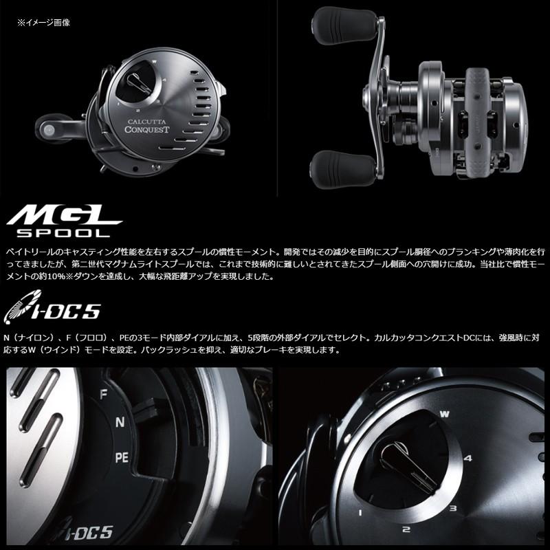 シマノ（SHIMANO） ベイトリール 20 カルカッタ コンクエスト DC 100