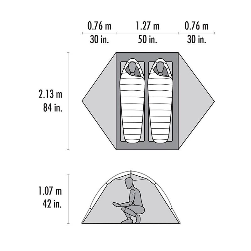 テント MSR 国内正規品 アクセス2｜naturum-outdoor｜05