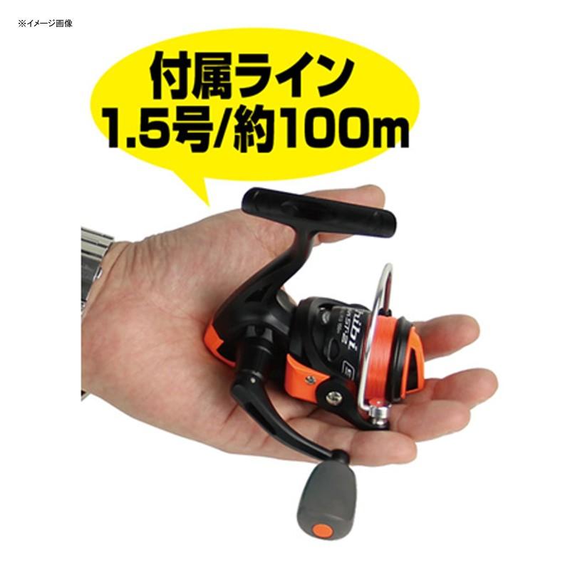 大阪漁具 スピニングリール チビスピンST2 550 オレンジ : ナチュラム