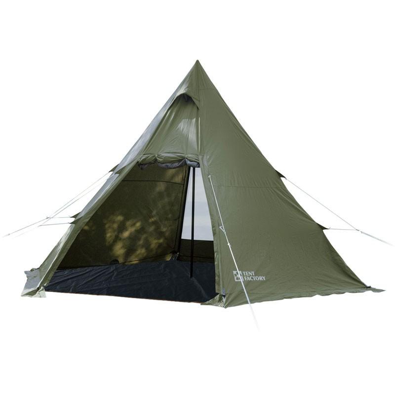 テント TENT FACTORY Hi-TCワイドワンポールテントRG MG｜naturum-outdoor