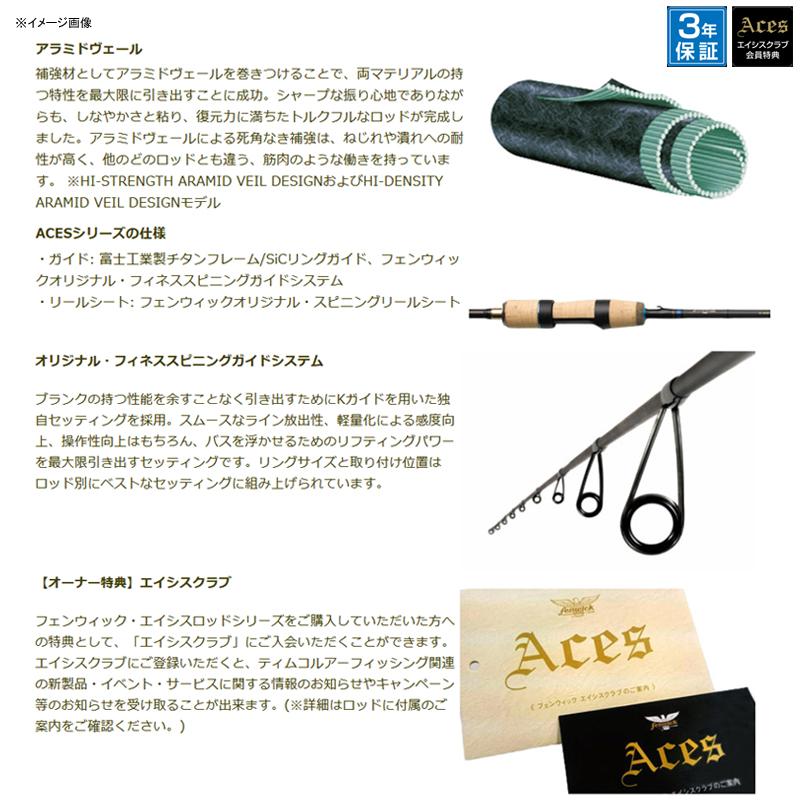 バスロッド ティムコ フェンウィック エイシス ACES610SULP+J ドリフティンスペシャル
