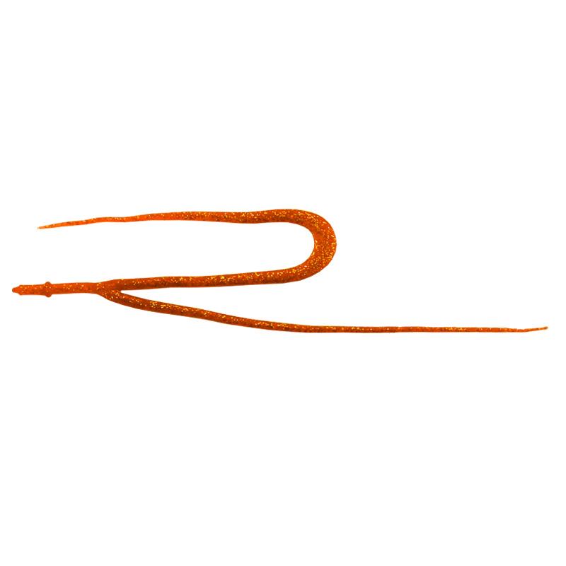 タイラバ・タイテンヤ ジャッカル ビンビン ワームネクタイ ツインテール オレンジゴールドフレーク｜naturum-outdoor