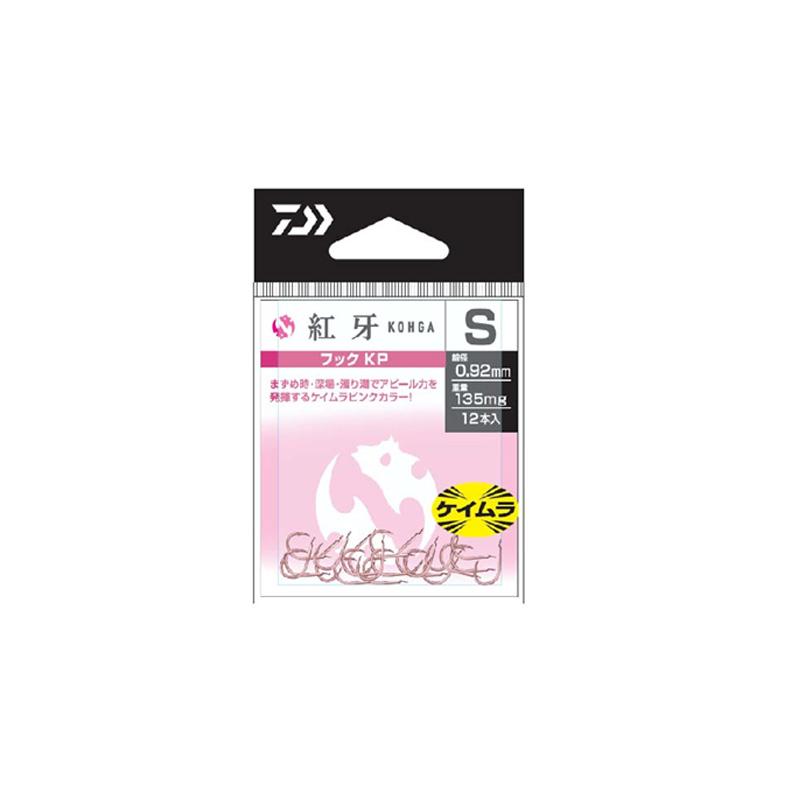 タイラバ・タイテンヤ ダイワ 紅牙フック KP LS-3L ケイムラピンク :3044599:ナチュラム 店 通販 コウガフックKP LS-3L ダイワ 紅牙 フック KP LS-3L(チヌベタ)6本 DAIWA タイラバフック
