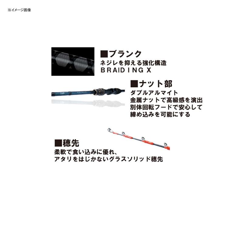 DAIWA（ダイワ） 船竿 カットウフグ X HH-150・R : ナチュラム Yahoo