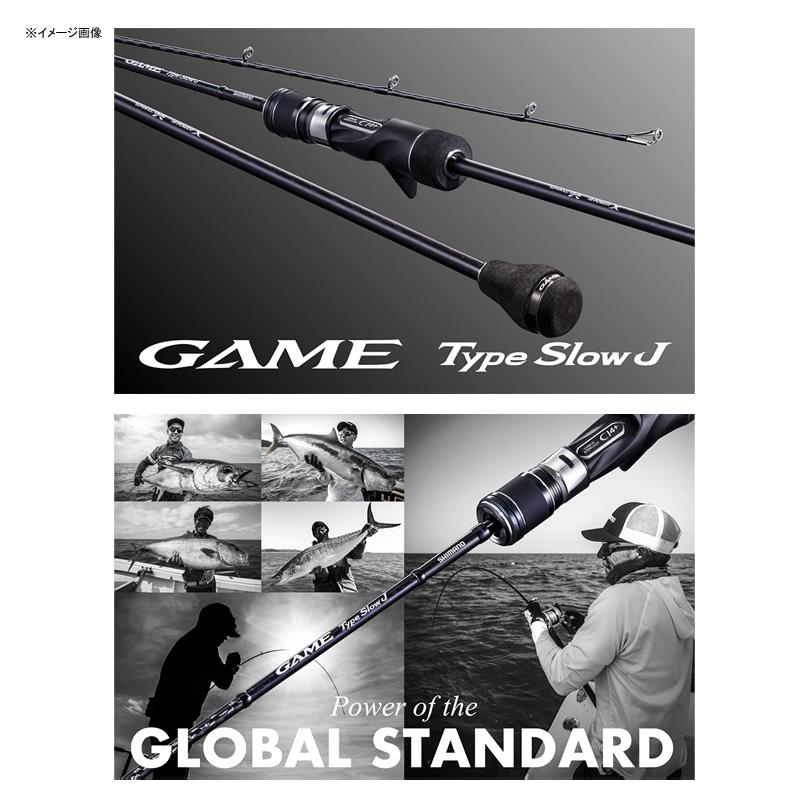 フィッシング Shimano GAME Type SlowJ B662 オフショアロッド