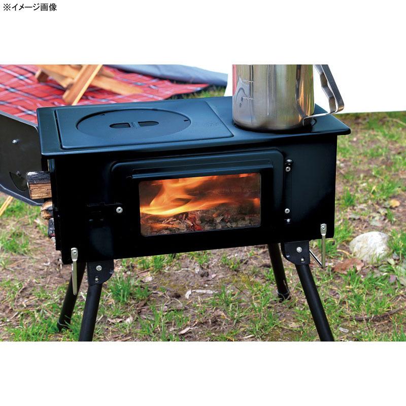 BBQ・七輪・焚火台 キャプテンスタッグ KAMADO 煙突ガラス窓付角型