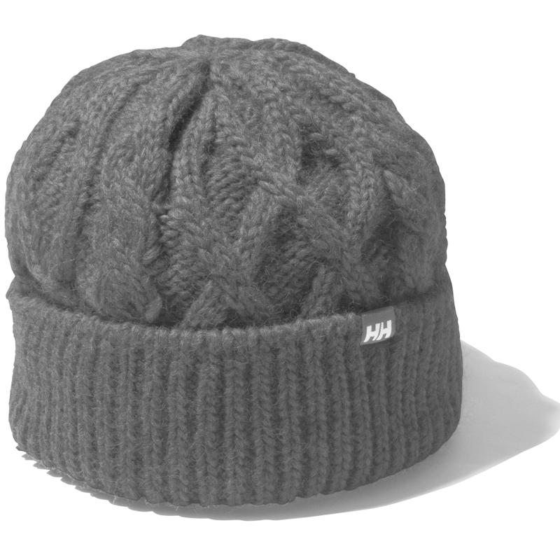 ヘリーハンセン HELLY HANSEN ケーブルビーニー HC91856-K Cable Beanie メンズ・レディース 帽子 ニット帽 ニットキャップ 保温 ブラック 正規取扱店