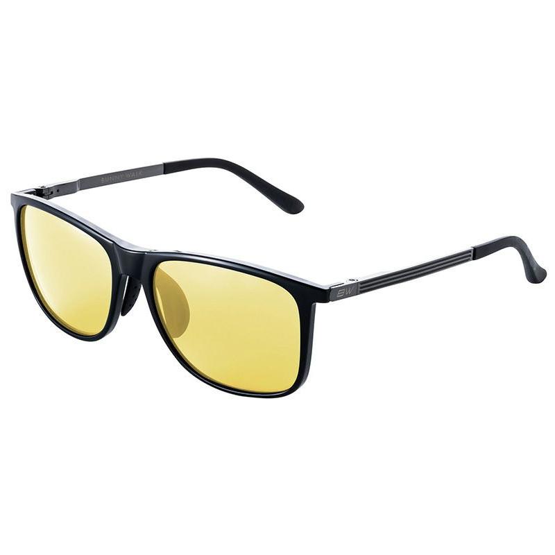 グレンフィールド 偏光グラス BUNNY WALK バニーウォーク BW-0250Y マットブラック/クリアグレー/YELLOW ナイトグラス グレンフィールド 偏光グラス BUNNY WALK バニーウォーク BW-0250Y