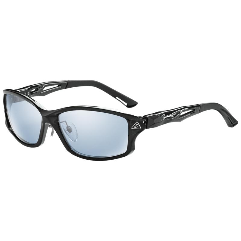 偏光グラス Zeque by ZEAL OPTICS STELTH(ステルス) クリアブラック マスターブルー×シルバーミラー