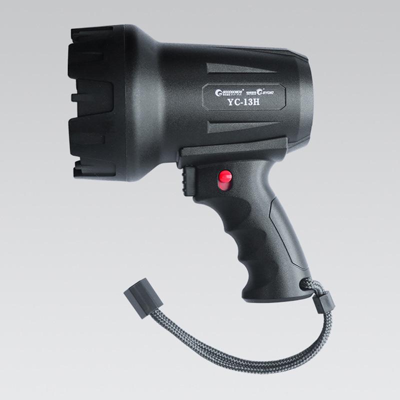 ブランド登録なし - アウトドアともし火 好ましい グッズ(good goods) LED探照燈 申し受ける式 黒いこと