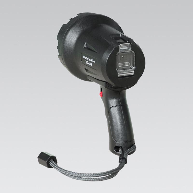 ブランド登録なし - アウトドアともし火 好ましい グッズ(good goods) LED探照燈 申し受ける式 黒いこと