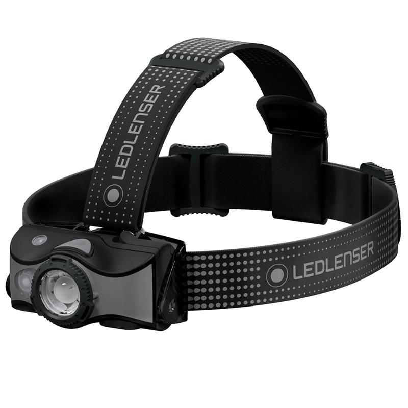 アウトドアライト LED LENSER LL MH7 (GIFTBOX) 充電式/単三電池兼用 Black×Gray｜naturum-outdoor