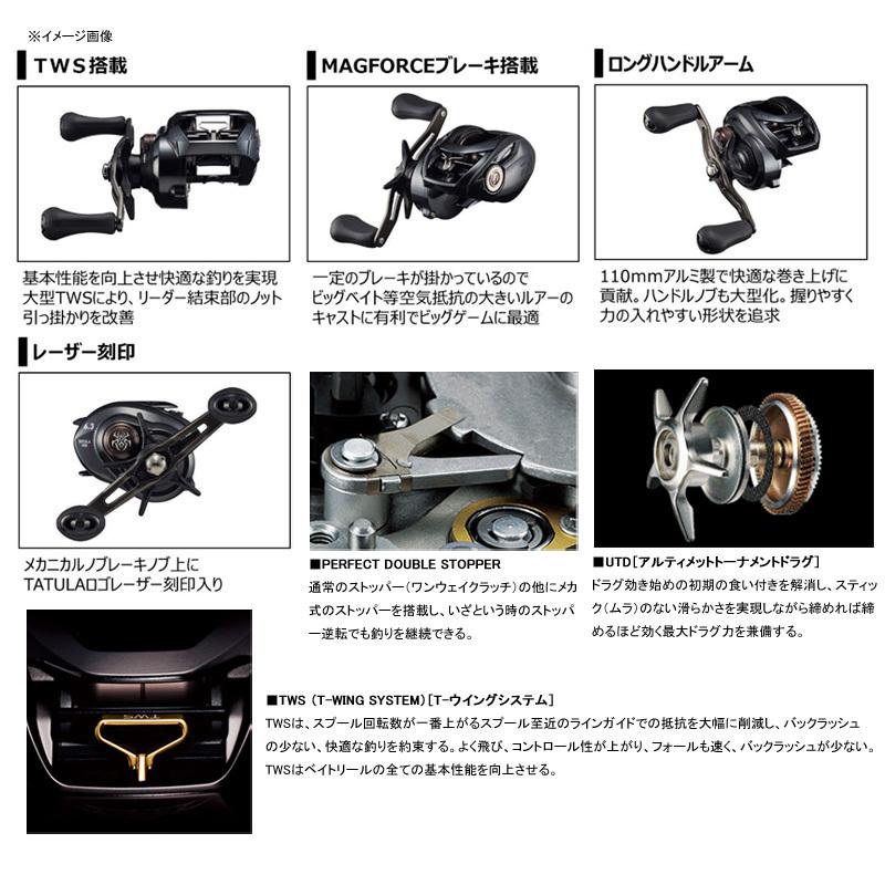 DAIWA(釣り) ベイトリール ダイワ TATULA(タトゥーラ) TW DAIWA(釣り) ベイトリール ダイワ TATULA(タトゥーラ) TW