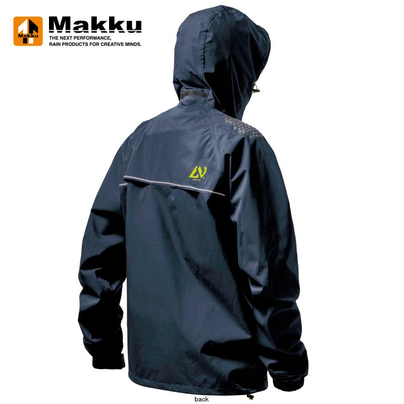 マック LIGHT BIZ RAIN JACKET(ライトビズ レインジャケット) LL ネイビー｜naturum-outdoor｜02