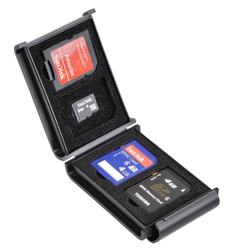 ケンコー SDメモリーカードケースAS 4枚収納タイプ(SDカード4枚+microSDカード4枚収納可能) ホワイト｜naturum-outdoor｜03