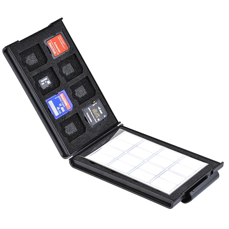 ケンコー SDメモリーカードケースAS 16枚収納(SDカード16枚+microSDカード16枚収納可能) ブラック｜naturum-outdoor｜03