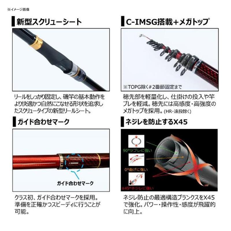 DAIWA（ダイワ） 6/13まで全品+P5% 磯・堤防竿 波濤 1.5-50・N