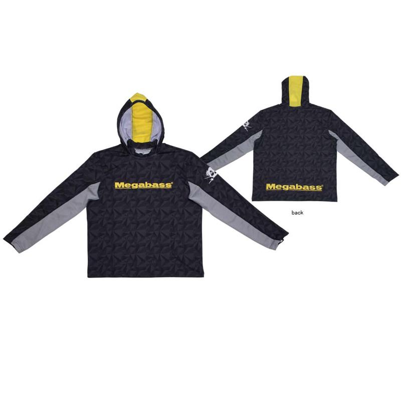 5/30-6/1は全品+P5% フィッシングウェア メガバス GAME HOODIE(ゲーム