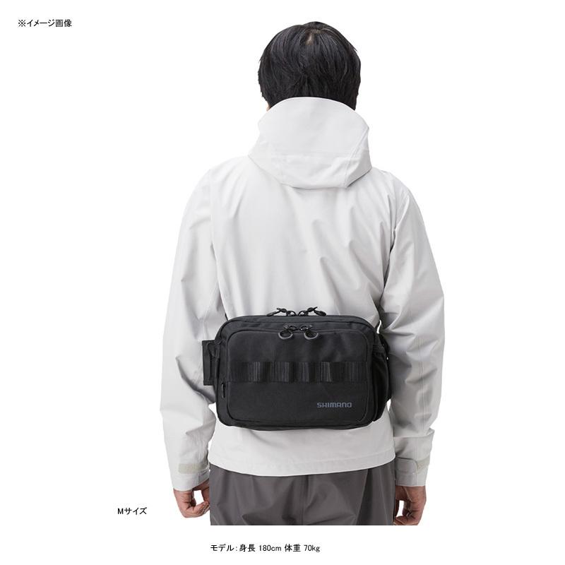 タックルバッグ シマノ BW-021T ヒップバッグ M ブラック|ナチュラム |02