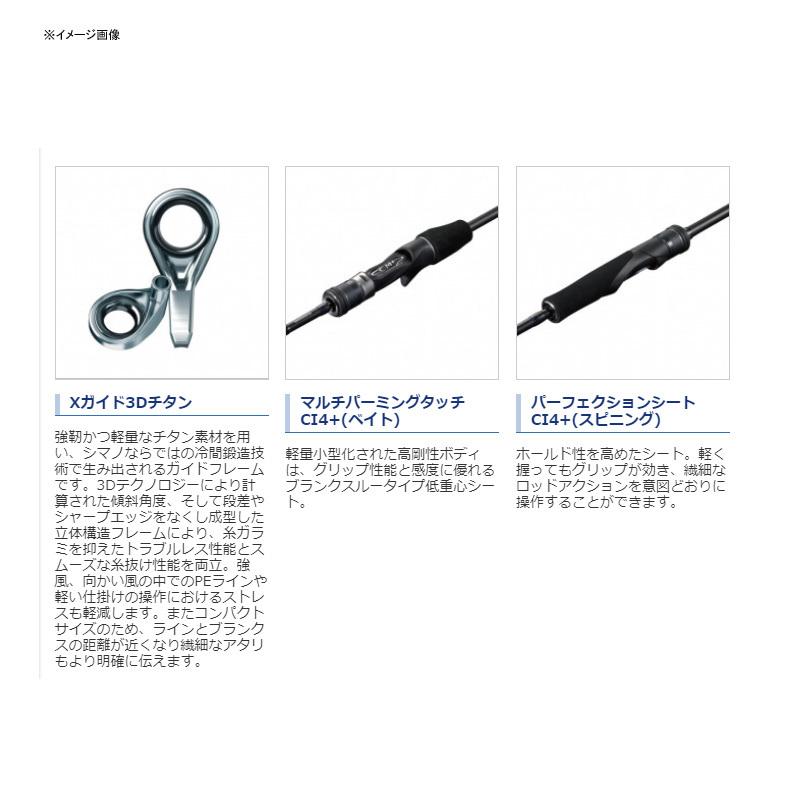 オフショアロッド シマノ 21 ゲームタイプ ライトジギング B62‐2FS_2