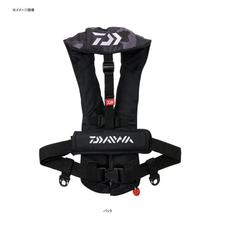 ダイワ DF-2021 ウォッシャブルライフジャケット(肩掛けタイプ自動・手動膨脹式)Aタイプ フリー レッド_1