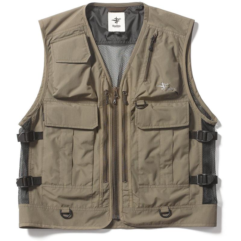 フィッシングベスト Foxfire フォトレックマルチレイヤーベスト Men
