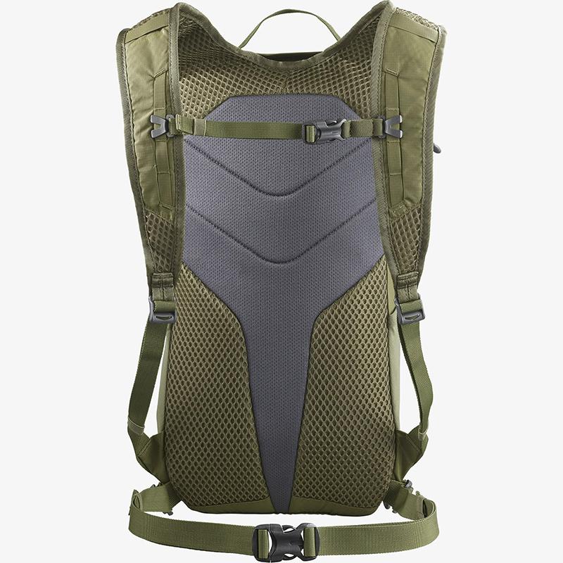 デイパック・バックパック サロモン TRAILBLAZER 10(トレイルブレーザー 10) 10L M.OLIVE/O.NIGHT/EBONY｜naturum-outdoor｜02