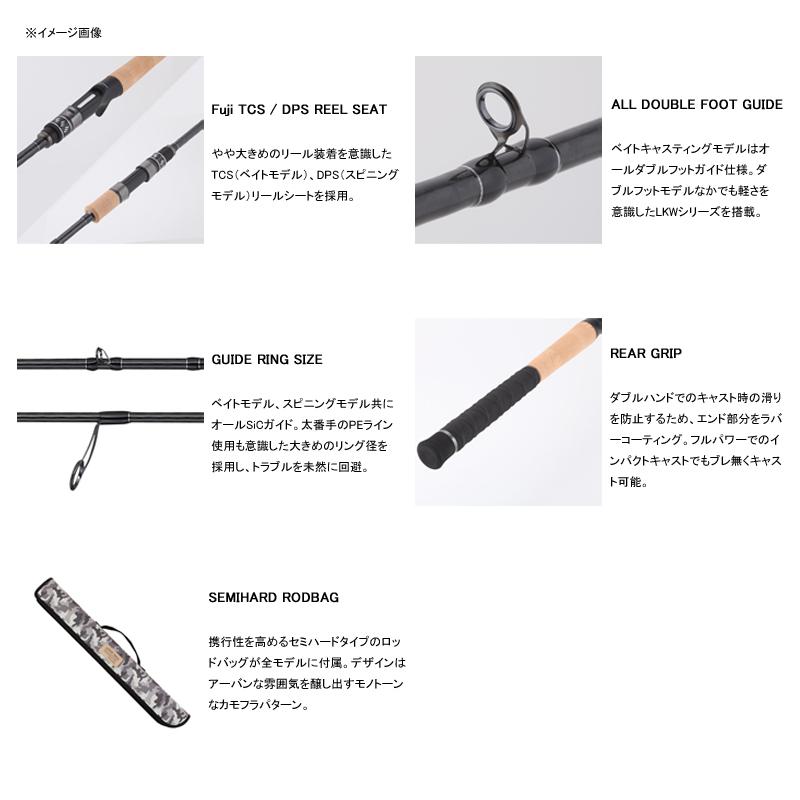 バスロッド テイルウォーク ナマゾン モバイリー (NAMAZON MOBILLY) ナマズ 怪魚 モバイル パック ロッド S775MH