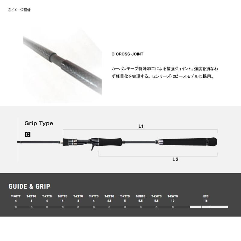 エギングロッド テイルウォーク METALZON(メタルゾン) TZ C510MH-K/TISL｜naturum-outdoor｜02