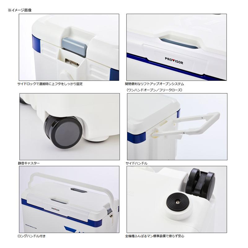 フィッシングクーラー ダイワ プロバイザートランク HD II IM S3500 35L レッドの画像