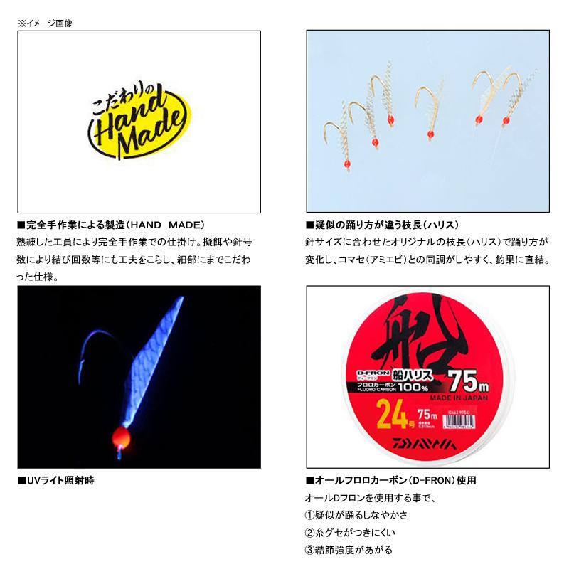 ダイワ 快適職人サビキ 8 2 0 ケイムラ サバ皮6本 納得できる割引 サバ皮6本