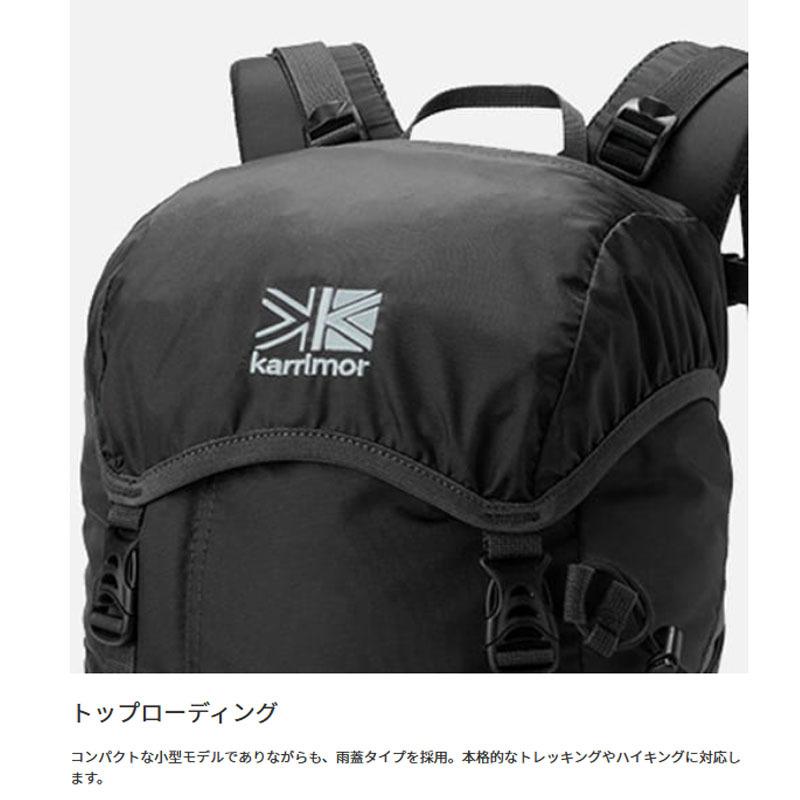 デイパック・バックパック karrimor 24春夏 tatra 20(タトラ 20) 20L 9009(Black×Black)｜naturum-outdoor｜06