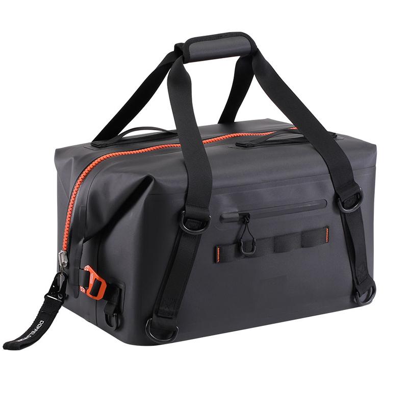 ドッペルギャンガー - 自動二輪車装具 TPUウォータープルーフダッフルバッグ 35L BK(黒いこと)