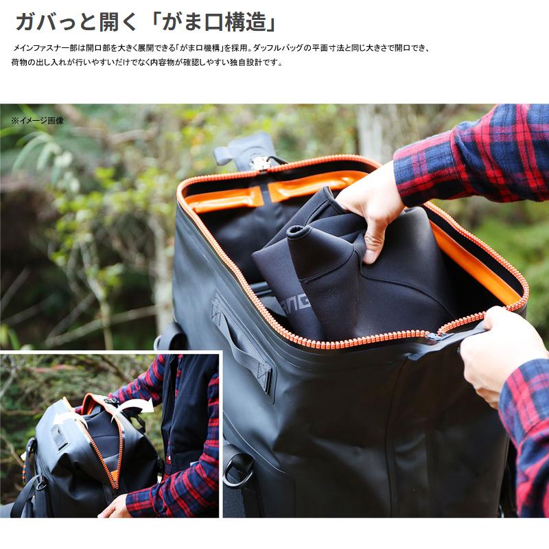 モーターサイクル用品 ドッペルギャンガー TPUウォータープルーフダッフルバッグ 35L BK(ブラック)｜naturum-outdoor｜13