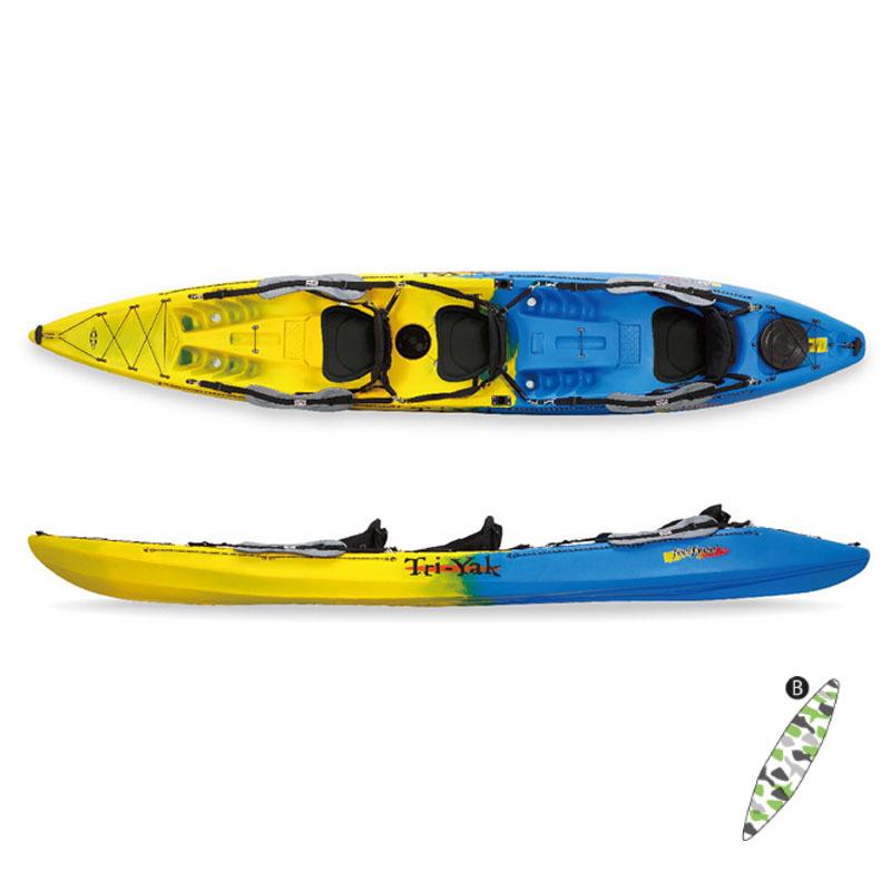 フィールフリー ツーリング・シーカヤック NEW Tri-Yak ニュートライ 