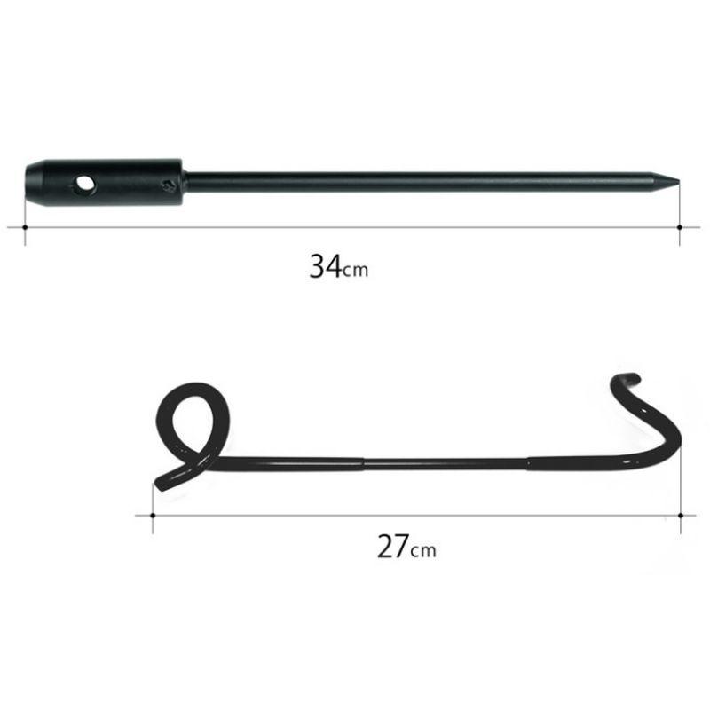 ランタンアクセサリー DOD チンアナゴペグRX ブラック | DOD | 03