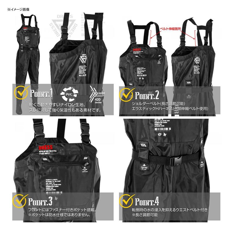 1/15まで全品+P5% 防水非透湿ウェーダー ドレス チェストハイ