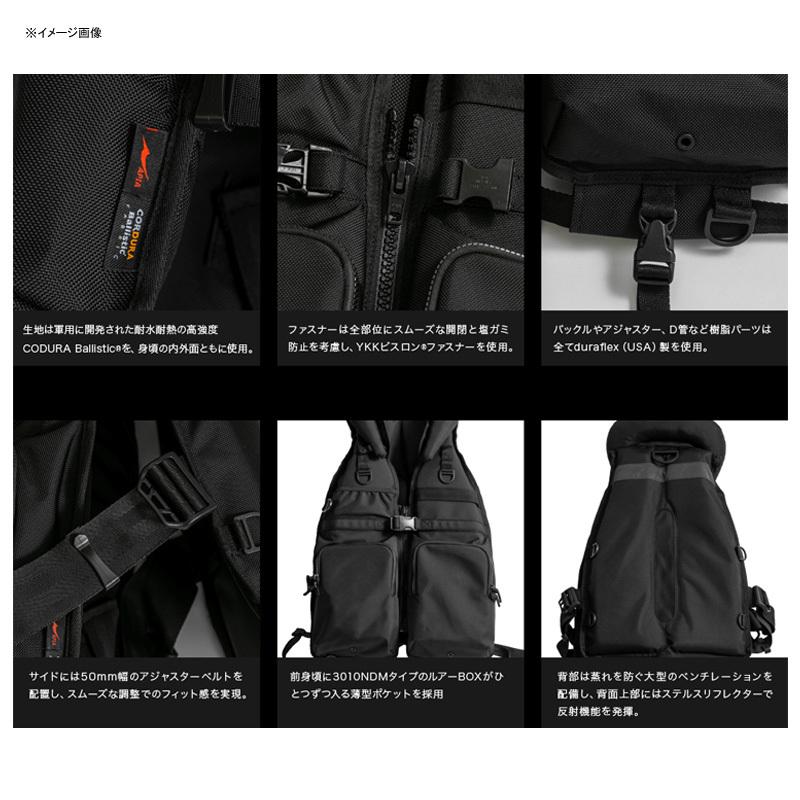 フローティングベスト アピア 情熱セール Gannet Plus ブラック フリー ガネットプラス