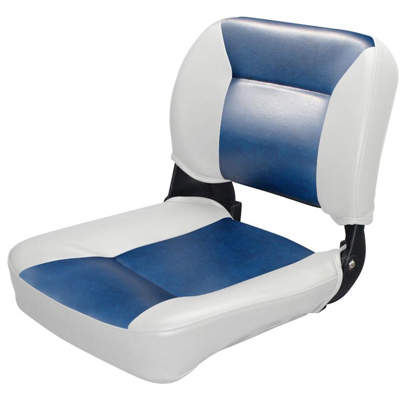 bmojapan 船外機・魚探・エレキ デラックスフォールディングシートII   ネイビー×ホワイト 船外機・魚探・エレキ bmojapan デラックスフォールディングシートII